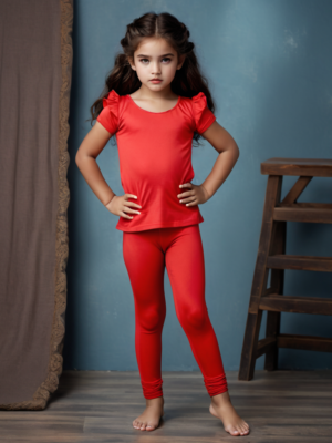 girls-red-cotton-lycra-stretchable-leggings-soft-comfortable-stylish (2)